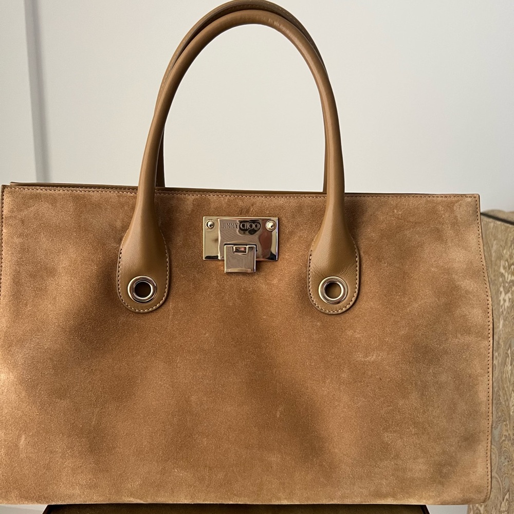 Jimmy Choo Suede Handbag